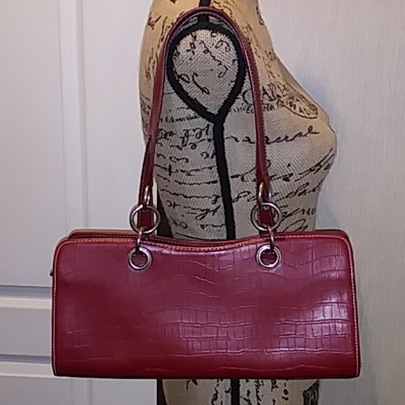 Cato Handbags - Cato Faux Alligator Bag